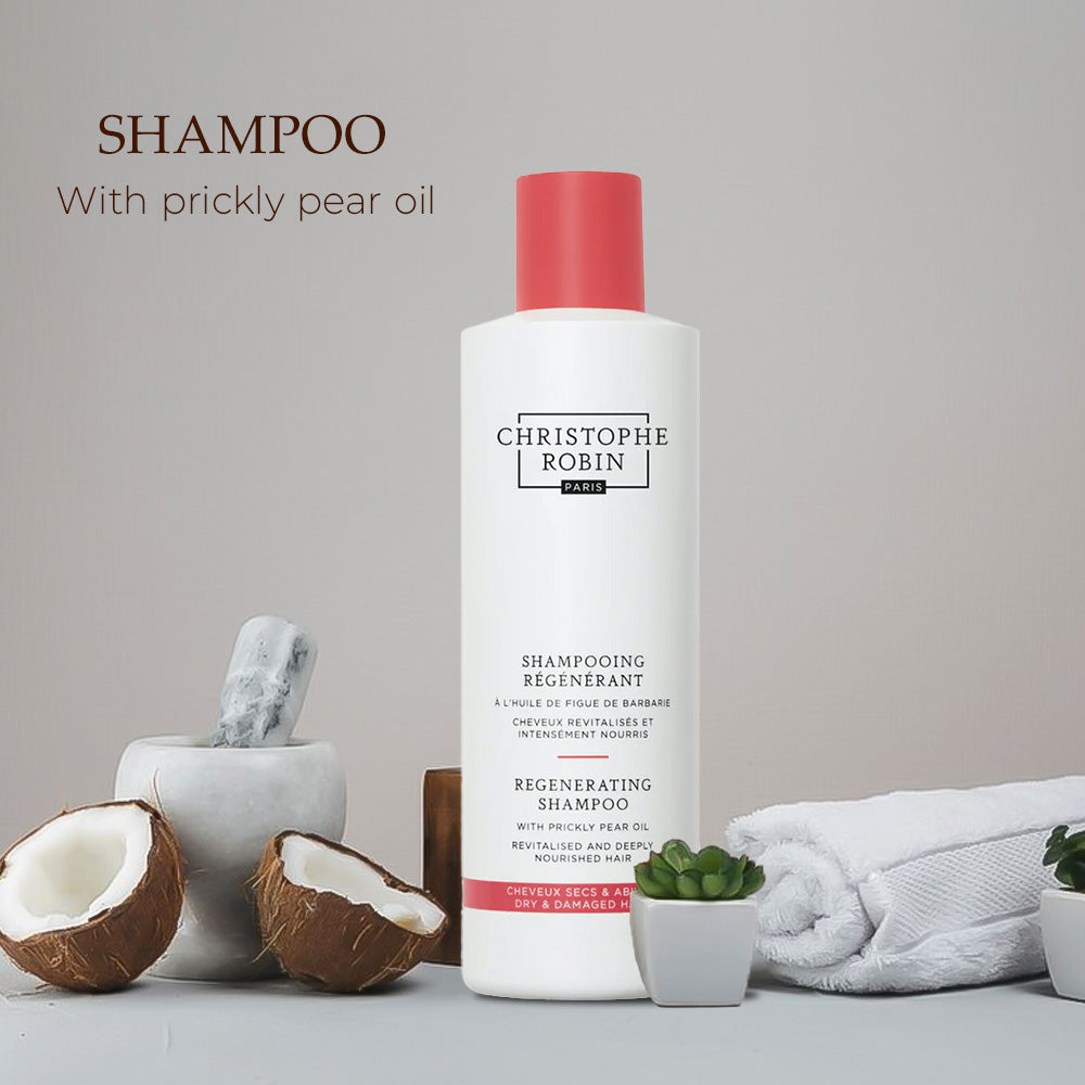 Christophe Robin Regenerating Shampoo With Prickly Pear Oil