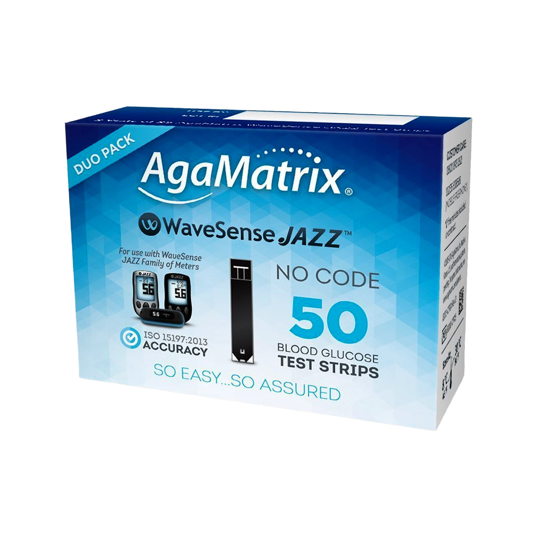 Wavesense Jazz Test Strips (50)