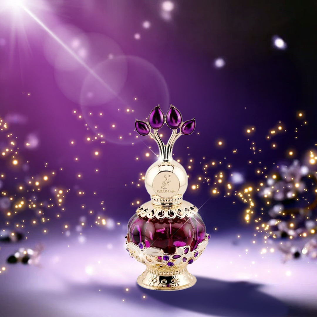 Khadlaj Malika Purple Musk Perfume Oil W