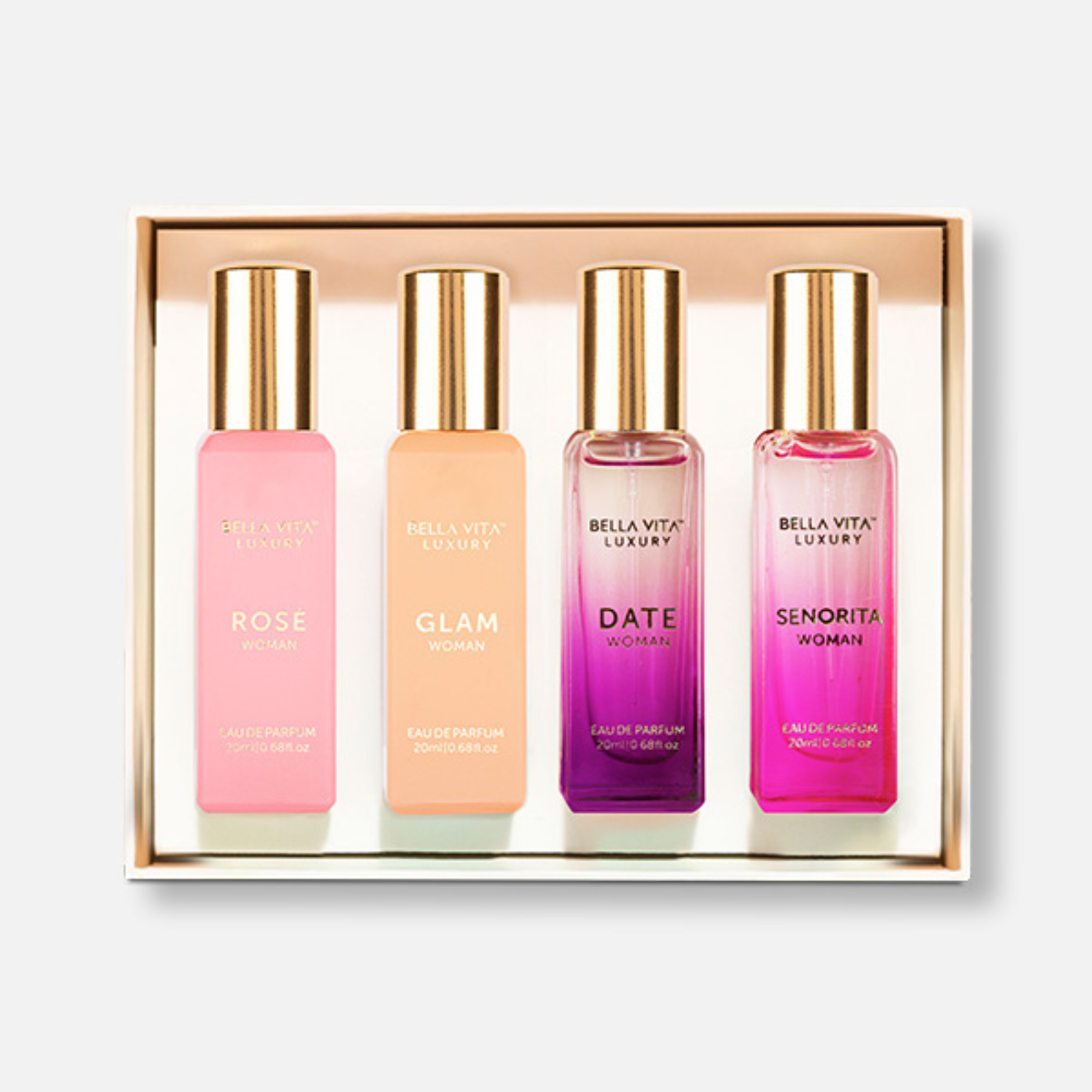 Bella Vita Pink Body Mist Set Bella Vita Women Luxury Perfume Set