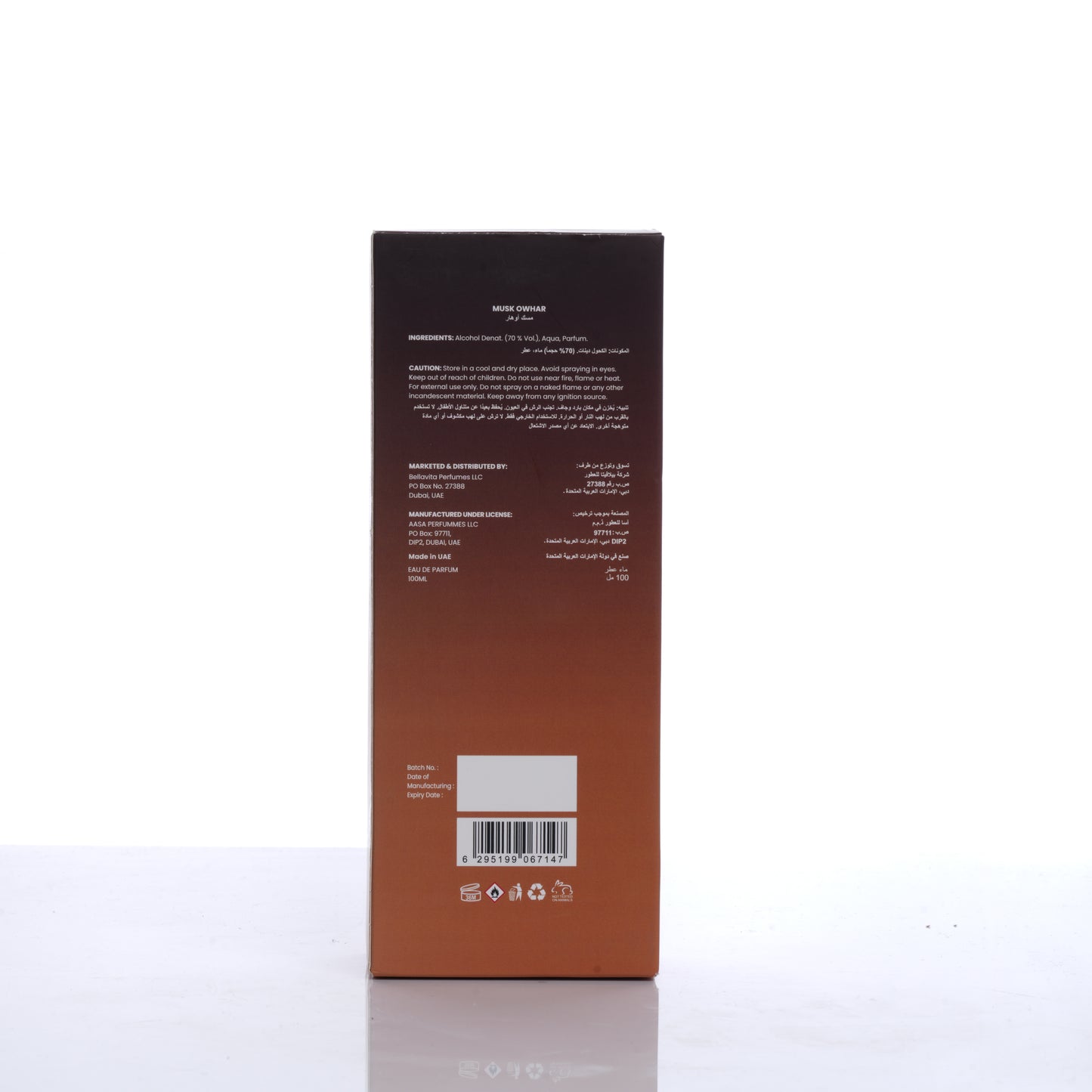 Bellavita Luxury Kenaz Musk Owhar Oriental Edp U