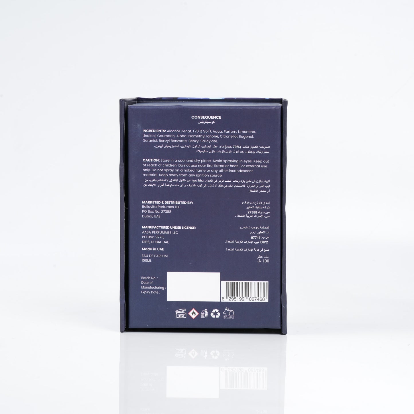 Bellavita Luxury-Uae Consequence French Oriental Edp M