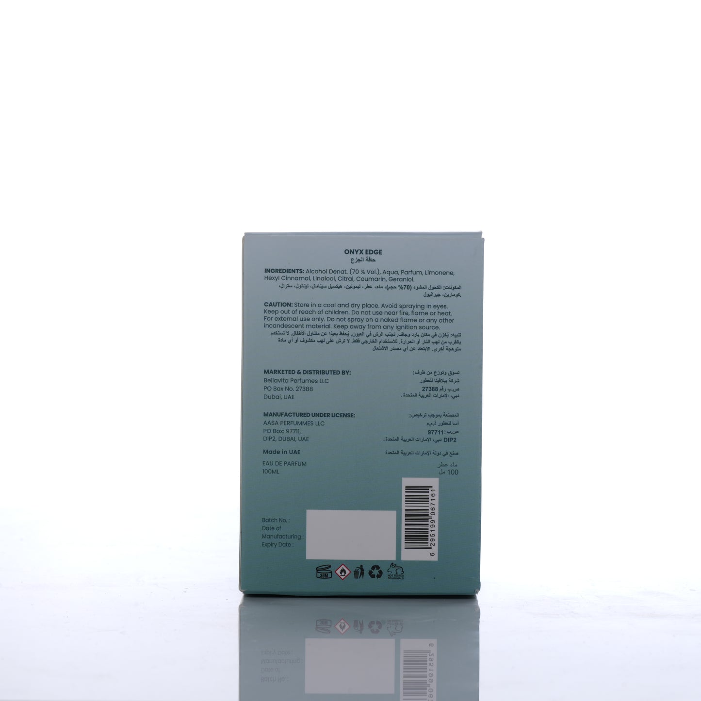 Bellavita Luxury Kenaz Onyx Edge French Edp U