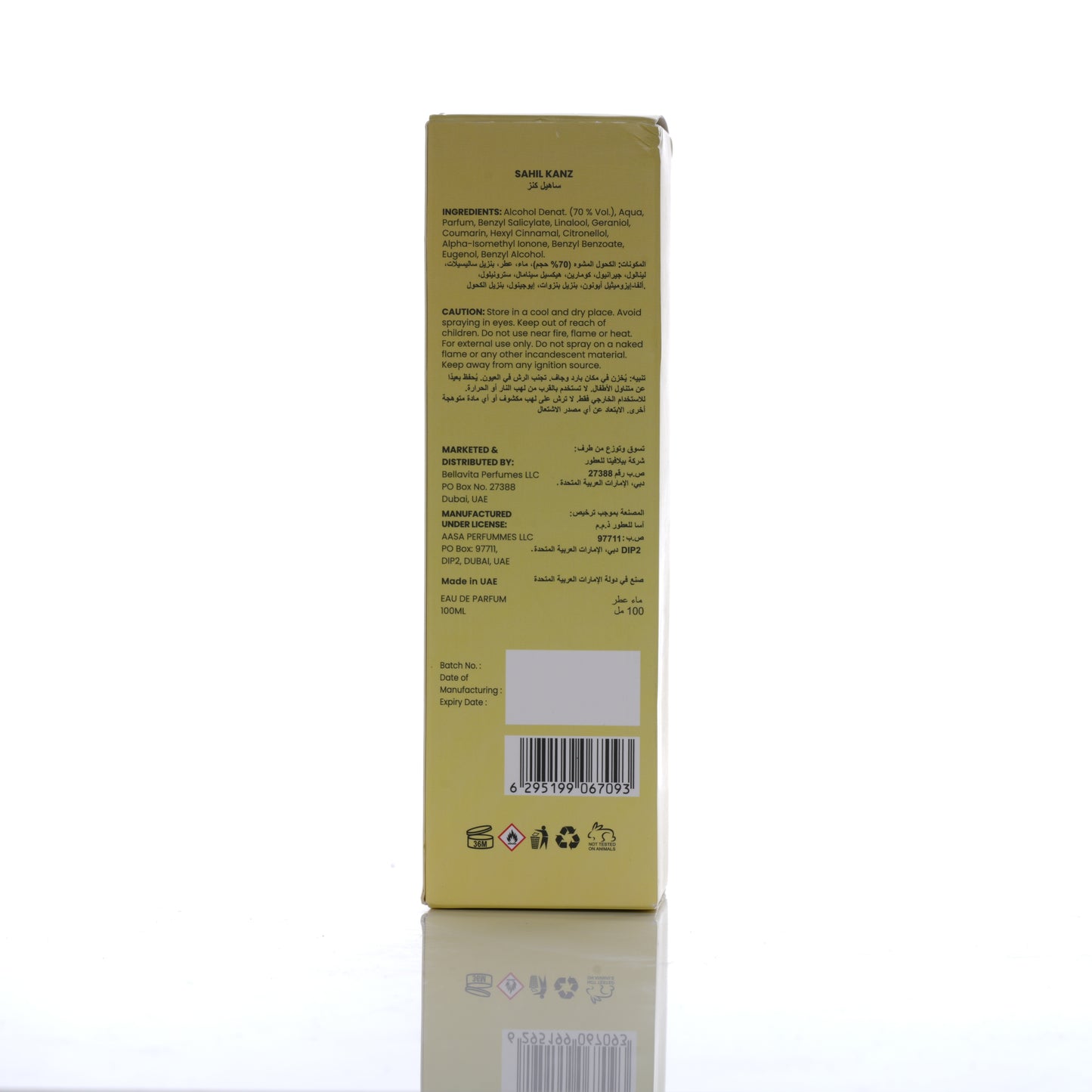 Bellavita Luxury Kenaz Sahil Kanz Oriental Edp U