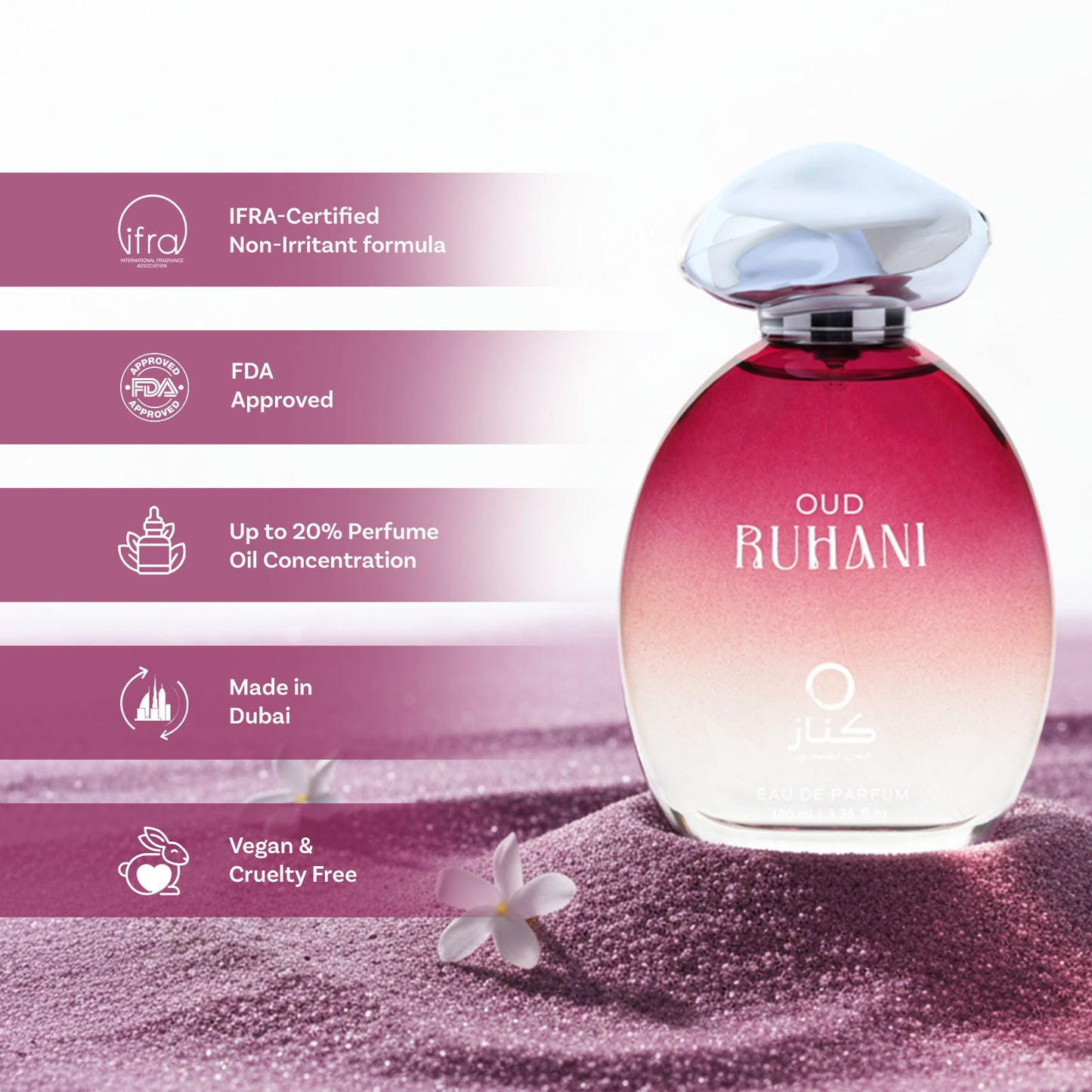 Bellavita Luxury Kenaz Oud Ruhani Oriental Edp Man