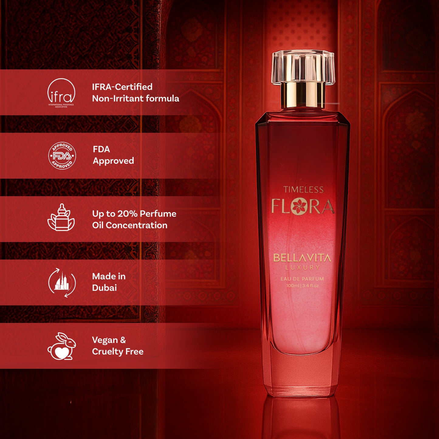 Bellavita Luxury-Uae Timeless Flora French Edp W