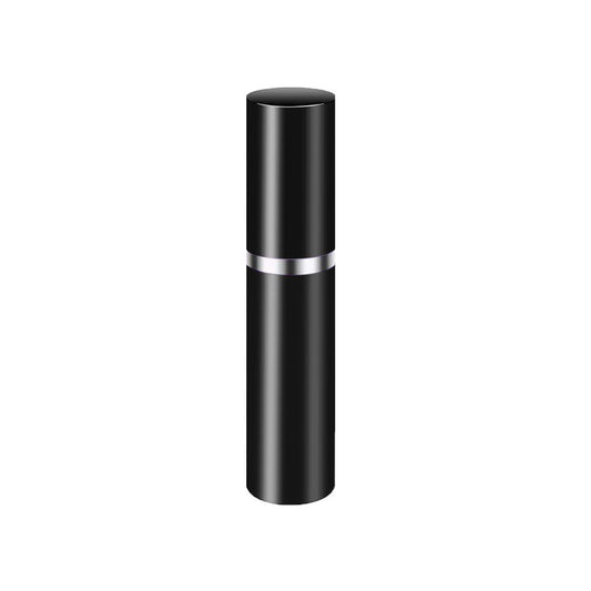 Refillable travel perfume black