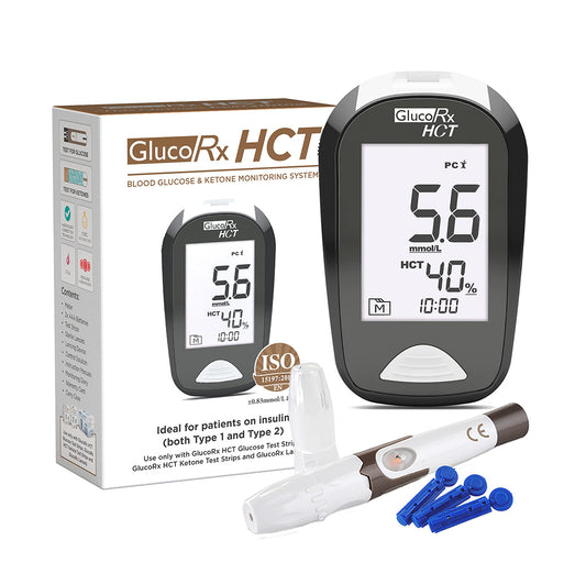 GlucoRx HCT Blood Glucose Monitoring System