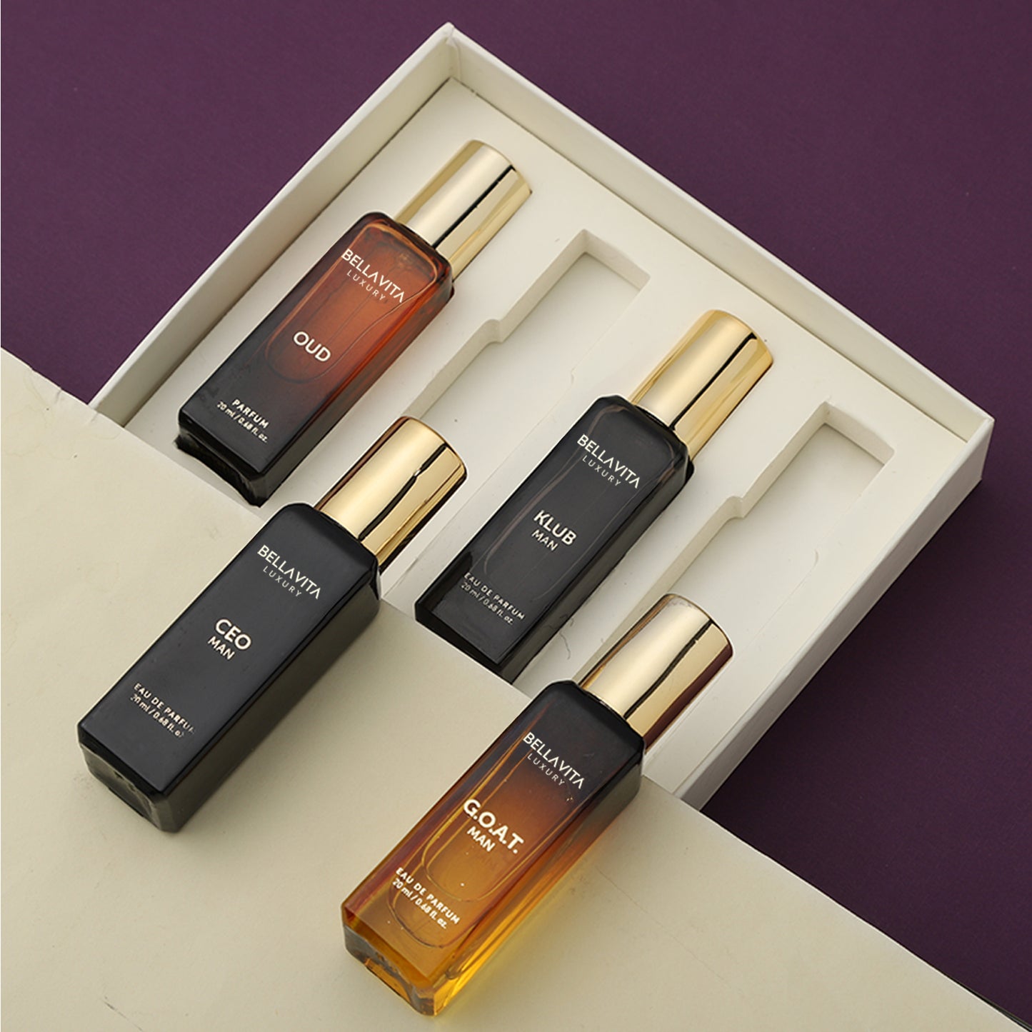 BellaVita Luxury Collection Eau De Parfum Gift Set For Men