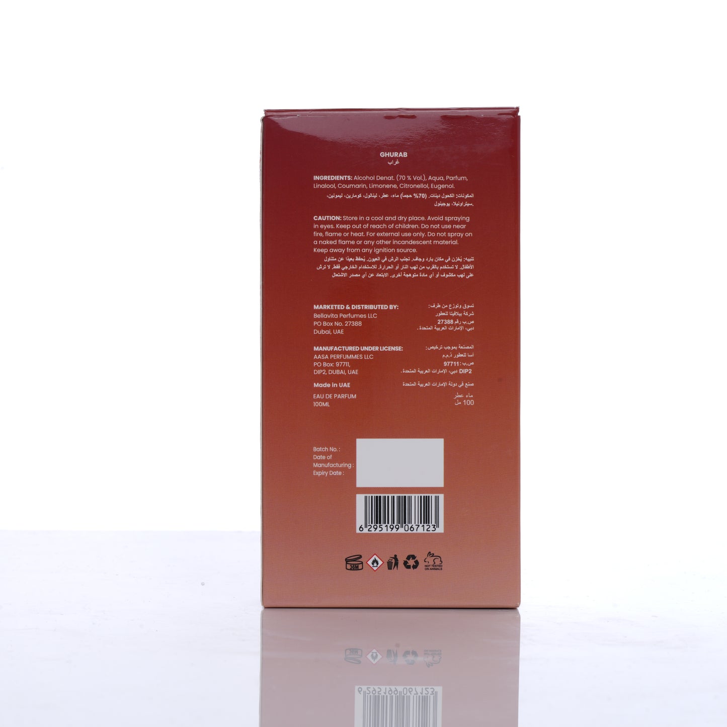 Bellavita Luxury Kenaz Ghurab Oriental Edp U