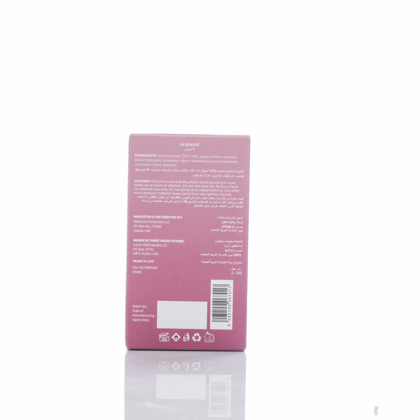 Bellavita Luxury Kenaz La Beaute French Edp W