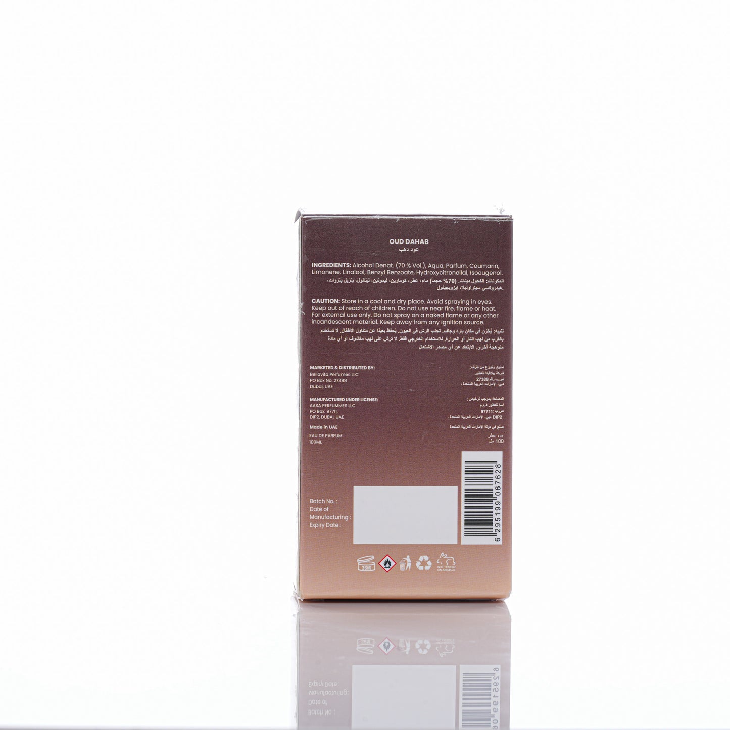 Bellavita Luxury Kenaz Oud Dahab Oriental Edp U
