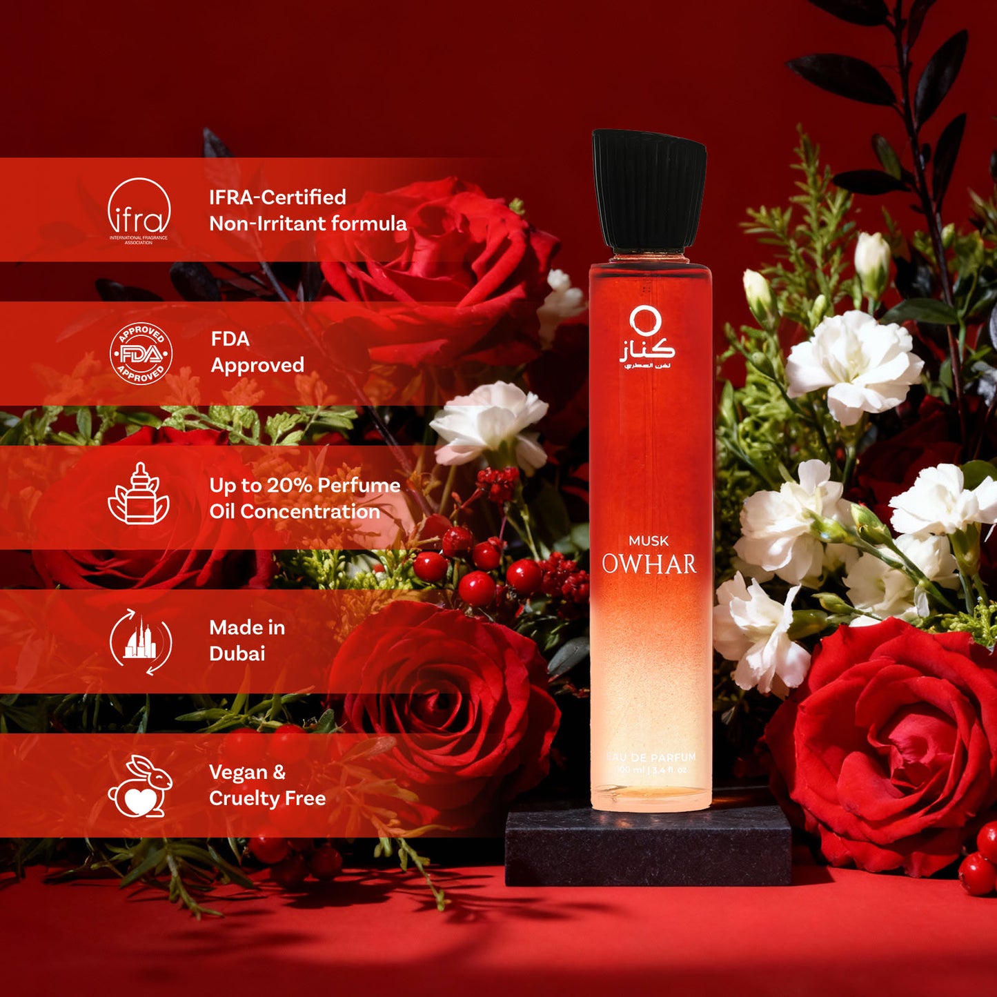 Bellavita Luxury Kenaz Musk Owhar Oriental Edp U