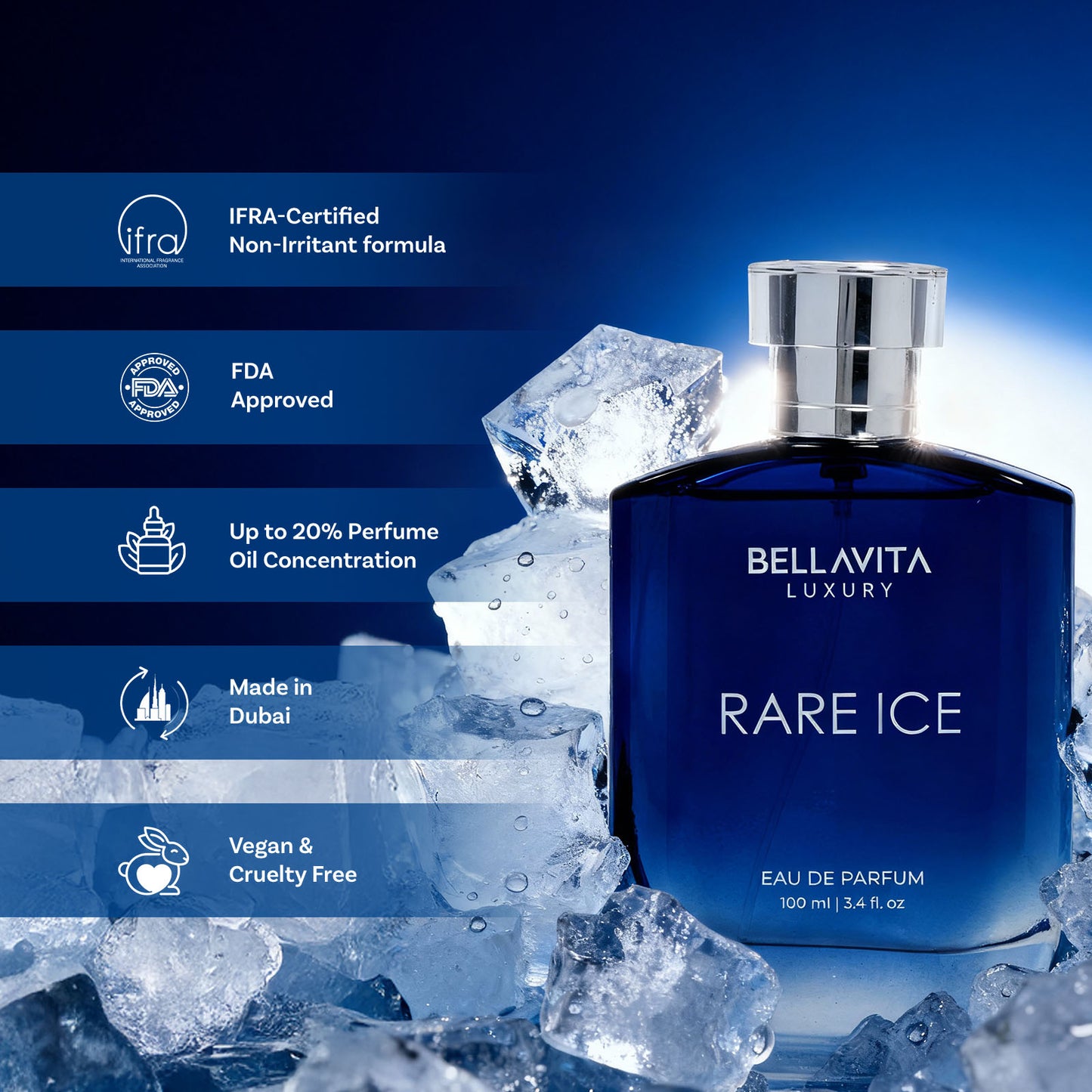 Bellavita Luxury-Uae Rare Ice French Edp M