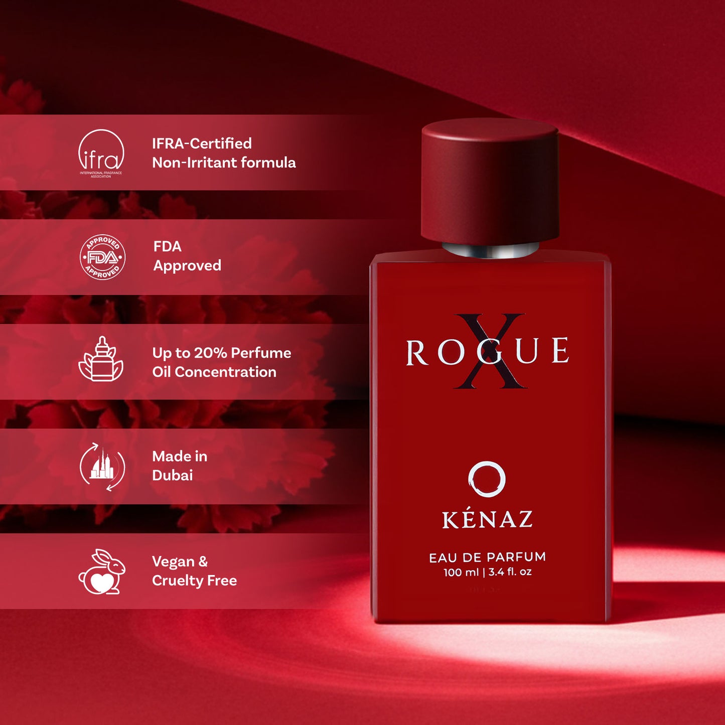 Bellavita Luxury Kenaz Rogue X French Edp M