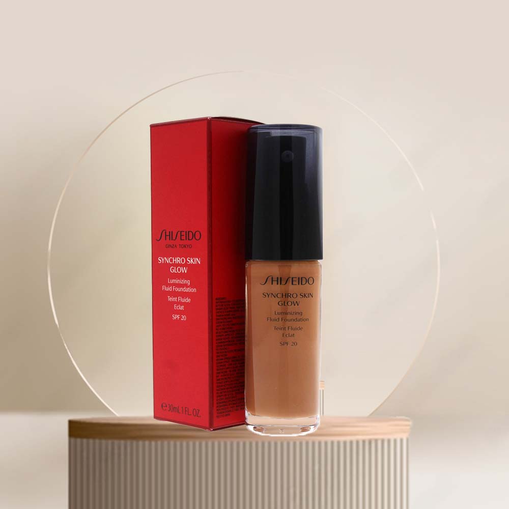 Buy Shiseido Synchro Skin Glow Luminizing Fluid Foundation Rose Online ...