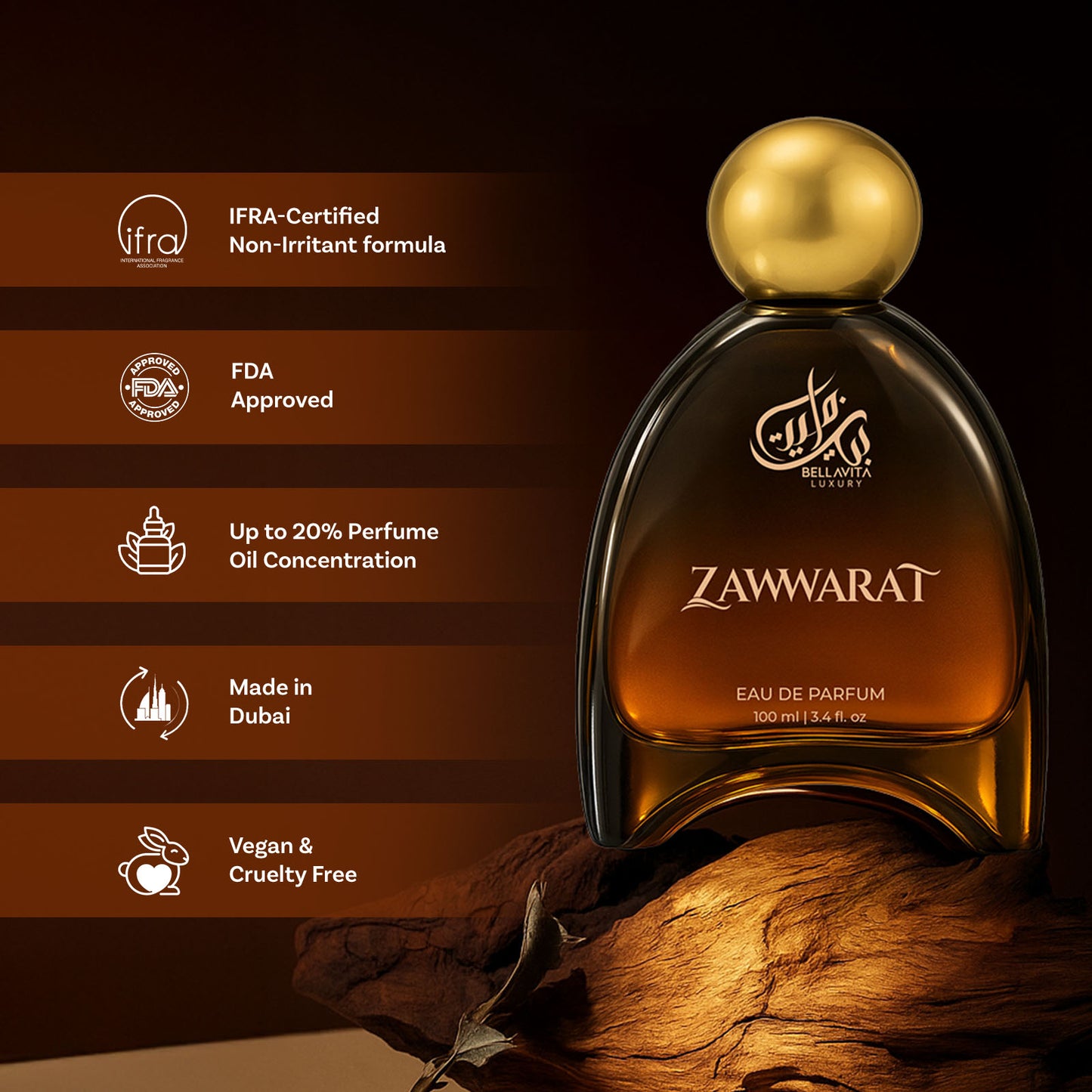 Bellavita Luxury-Uae Zawwarat Oriental Edp U