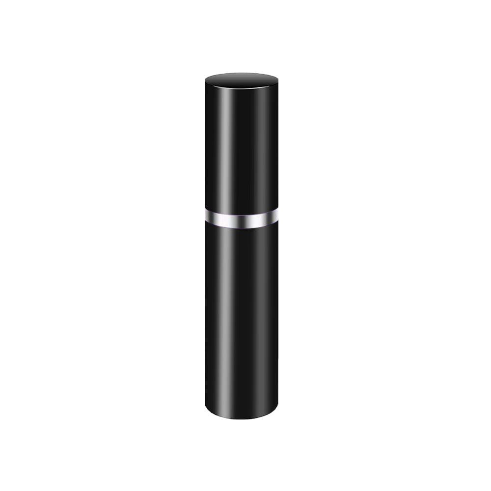 Refillable travel perfume black