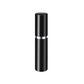 Black perfume container