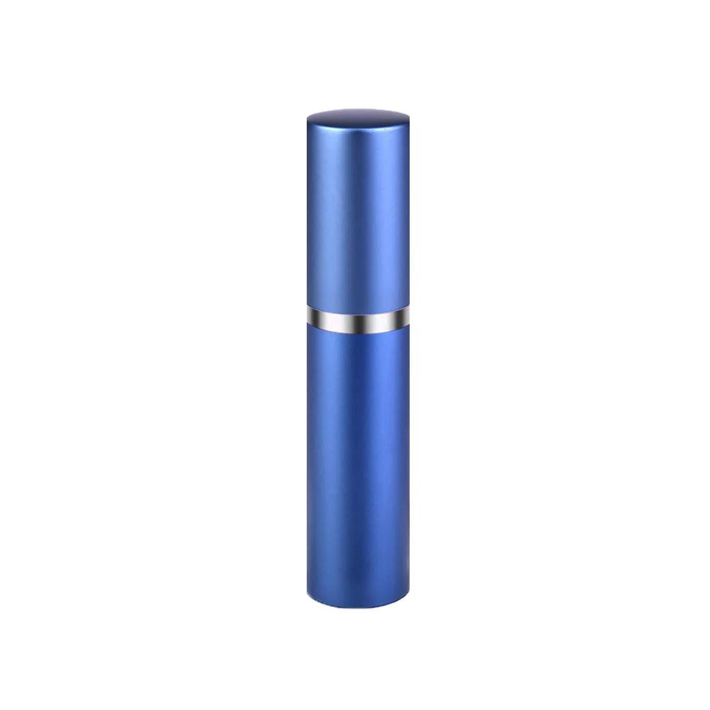 Refillable travel perfume blue