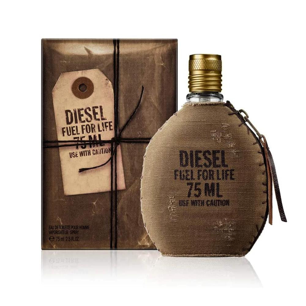 75 ml bottle of Diesel Fuel For Life Homme EDT 