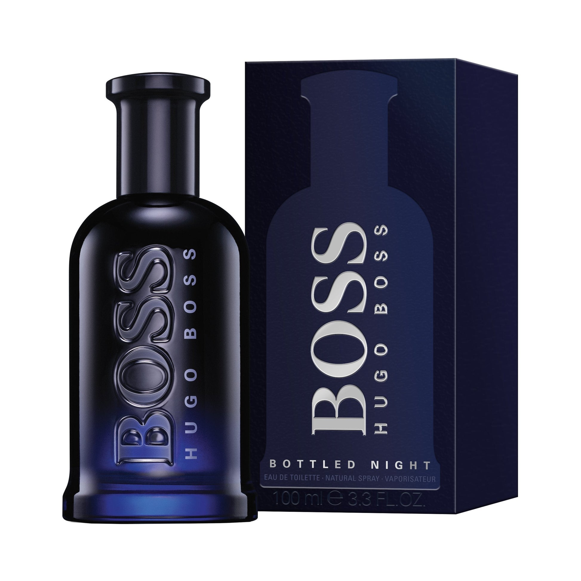 Bottle and Box of Hugo Boss Bottled Night Eau De Toilette For Men | Active Care Store